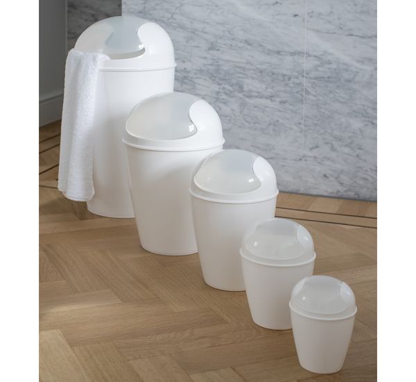 Корзина для мусора с крышкой Del, 12 л, мятная, Koziol, изображение 4