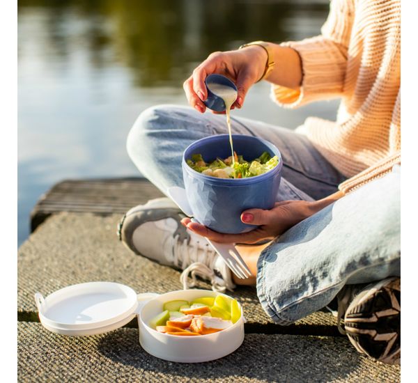 Ланч-бокс Club Bento, Organic, синий, Koziol, изображение 2