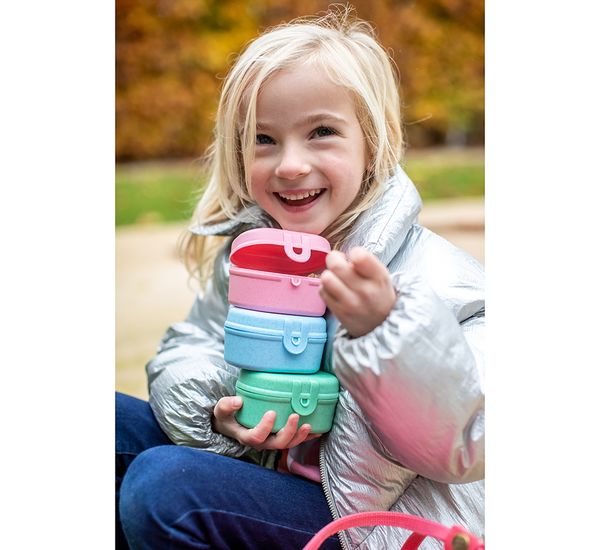 Ланч-бокс Pascal, Organic, 9,6х5,2х7 см, ярко-розовый, Koziol, изображение 3