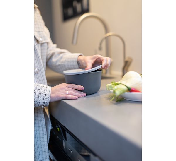 Контейнер для хранения Connect, Organic, 1 л, темно-серый, Koziol, изображение 9