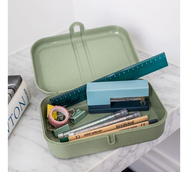 Ланч-бокс Pascal, Organic, 23,3х6,7х17 см, красный, Koziol, изображение 4