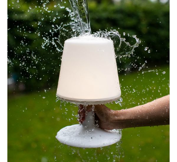 Лампа настольная Light To Go, Organic, серая, Koziol, изображение 3