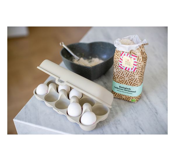 Контейнер для яиц Eggs To Go, Organic, песочный, Koziol, изображение 4