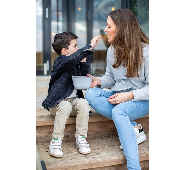 Контейнер для хранения Connect, Organic, 1 л, темно-серый, Koziol, изображение 8