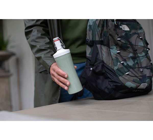 Бутылка для воды Plopp To Go, Organic, 425 мл, зеленая, Koziol, изображение 2