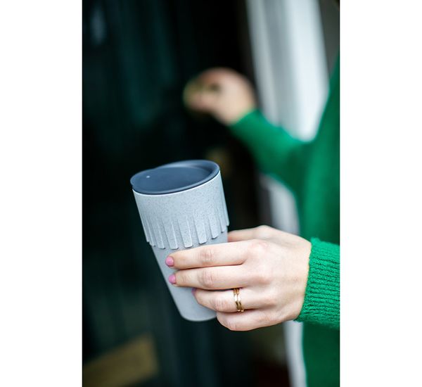 Кружка для латте Connect, Organic, 400 мл, синяя, Koziol, изображение 5