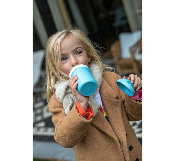 Бутылка Oase, Organic, 200 мл, голубая, Koziol, изображение 3