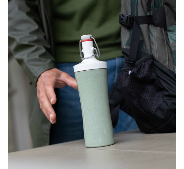 Бутылка для воды Plopp To Go, Organic, 425 мл, розовая, Koziol, изображение 5