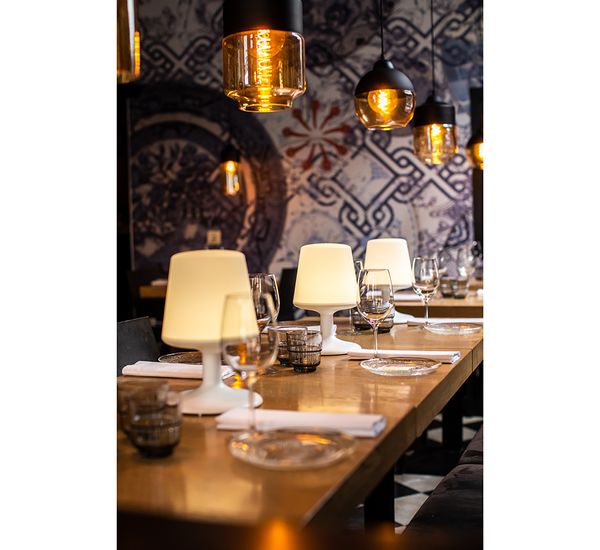 Лампа настольная Light To Go, Organic, темно-серая, Koziol, изображение 8