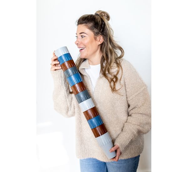 Кружка для капучино Connect, Organic, 300 мл, синяя, Koziol, изображение 8