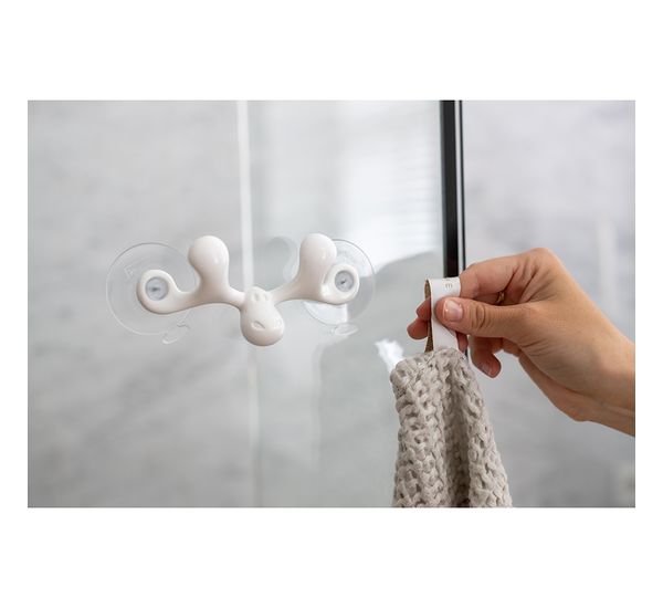 Крючок для душа настенный Sven, Organic, песочный, Koziol, изображение 2
