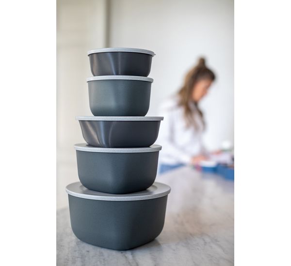 Контейнер для хранения Connect, Organic, 1 л, темно-серый, Koziol, изображение 11