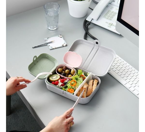 Ланч-бокс Pascal, Organic, 9,7х5,2х7 см, красный, Koziol, изображение 4