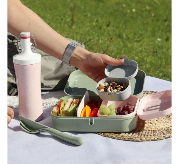 Бутылка для воды Plopp To Go, Organic, 425 мл, синяя, Koziol, изображение 4