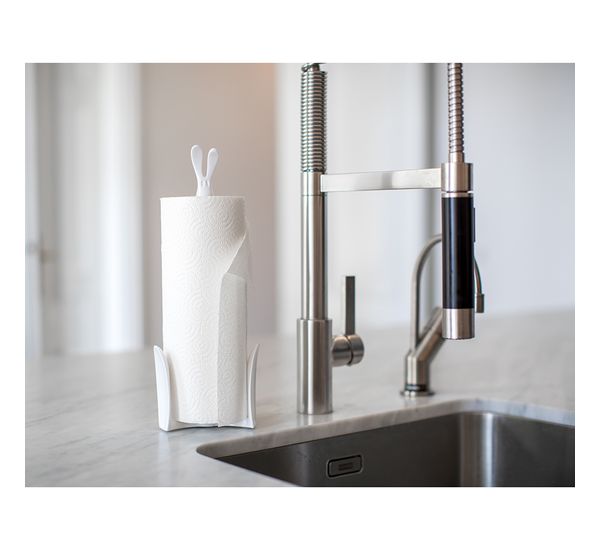 Держатель для бумажных полотенец Кролик Роджер, Organic, серый, Koziol, изображение 3