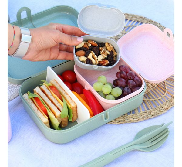 Ланч-бокс Pascal, Organic, 9,7х5,2х7 см, красный, Koziol, изображение 3