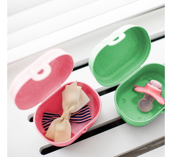 Ланч-бокс Pascal, Organic, 9,6х5,2х7 см, ярко-зеленый, Koziol, изображение 9