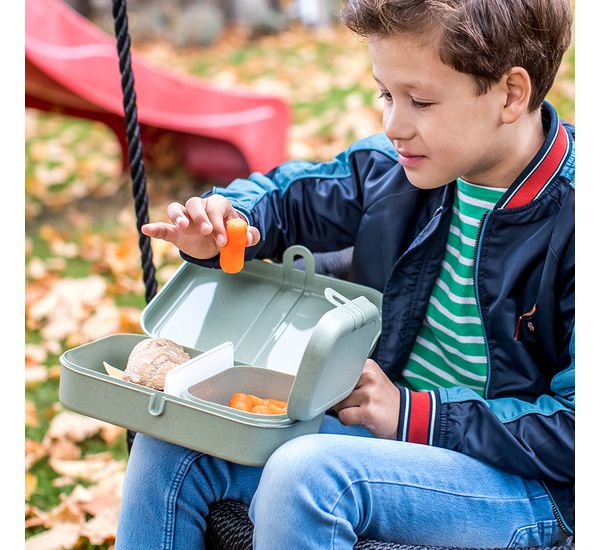 Ланч-бокс Pascal, Organic, 23,3х6,7х17 см, красный, Koziol, изображение 2