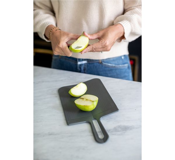 Доска разделочная Snap, Organic, 16,5х33,4 см, темно-серая, Koziol, изображение 4