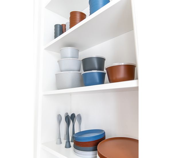 Контейнер для хранения Connect, Organic, 2 л, темно-серый, Koziol, изображение 4