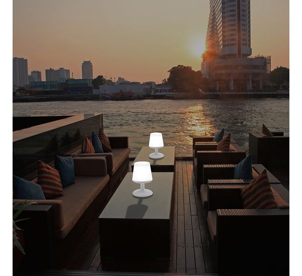 Лампа настольная Light To Go, белая, Koziol, изображение 6