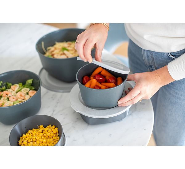 Контейнер для хранения Connect, Organic, 1 л, темно-серый, Koziol, изображение 15