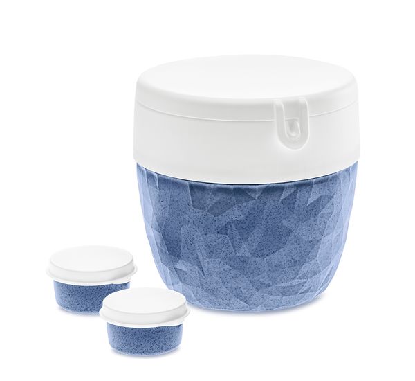 Ланч-бокс Club Bento, Organic, синий, Koziol, изображение 4