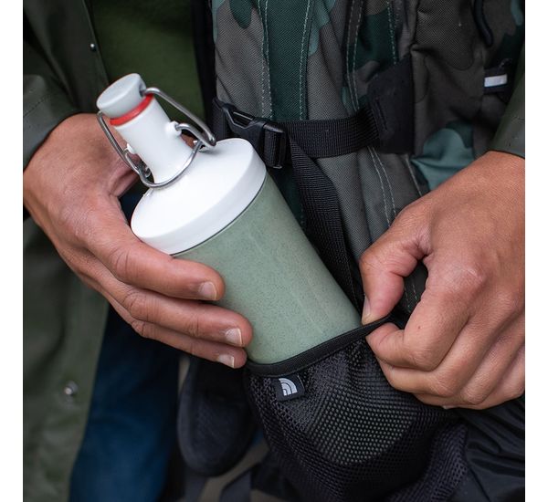 Бутылка для воды Plopp To Go, Organic, 425 мл, зеленая, Koziol, изображение 3