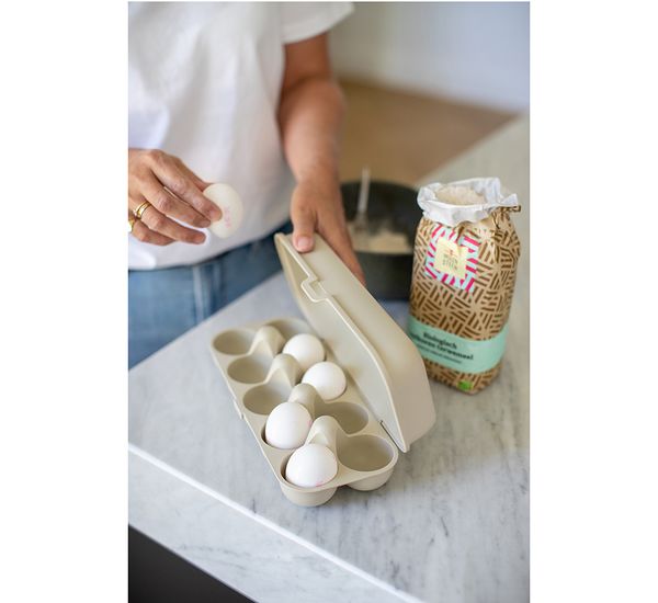 Контейнер для яиц Eggs To Go, Organic, песочный, Koziol, изображение 2
